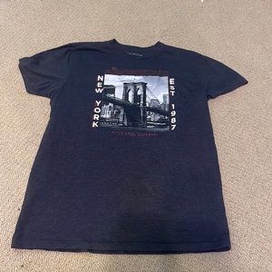 Aeropostale, Grey, New York, T-shirt
